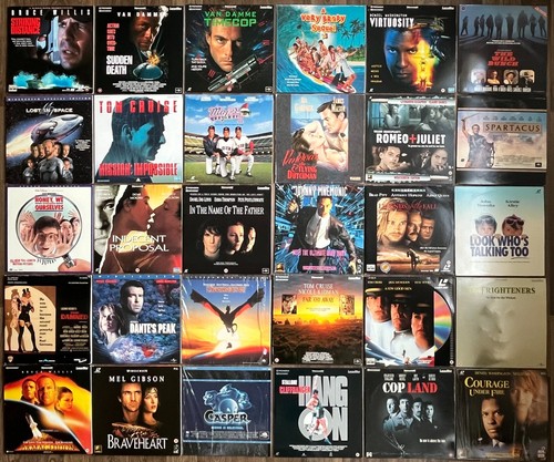 Laserdisc job lot - job,