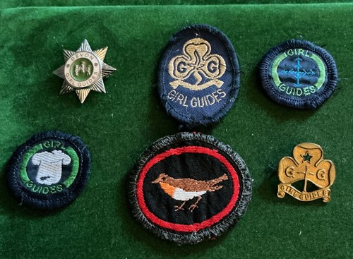 Vintage girl guides metal and - guides,