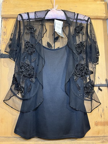 Bnwt hand embellished evening - hand,