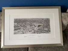 Signed STEPHEN WILTSHIRE Limited Addition Print - London 2012 Olympics Stratford