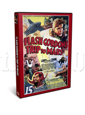 Flash Gordon's Trip To Mars (1938) Universal Movie Serial Cliffhanger (2 x DVD)