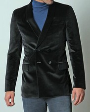 Men Designer Black Double