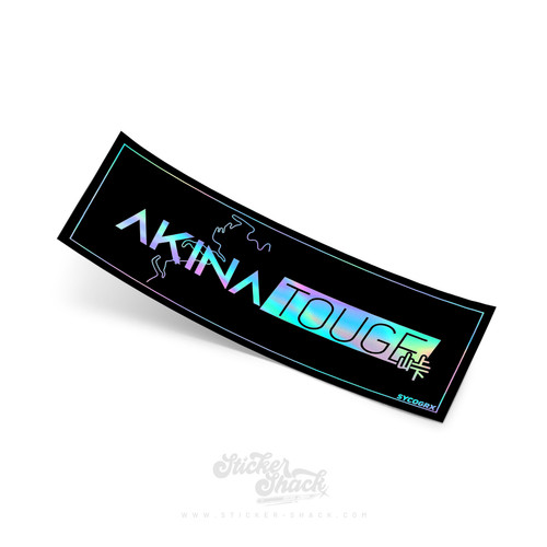 Akina touge slap sticker - touge,