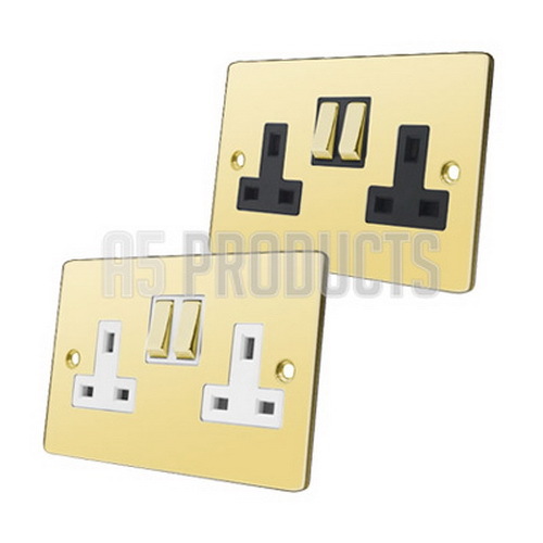 Amp wall double plug - double,