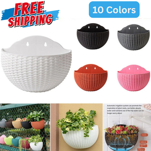 Wall mounted planter hanging - mounted,