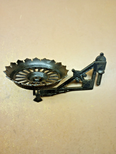 Antique wall mount iron oil - wall,