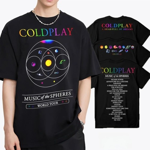 Coldplay 2025 tour shirt - 2025, t-shirt