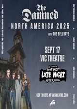 The Damned USA Tour 2025 A3 A4