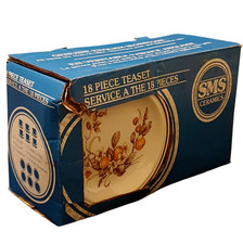 Vintage 18 Piece Tea Set