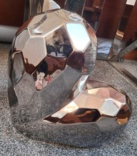 Large Silver Heart Ornament