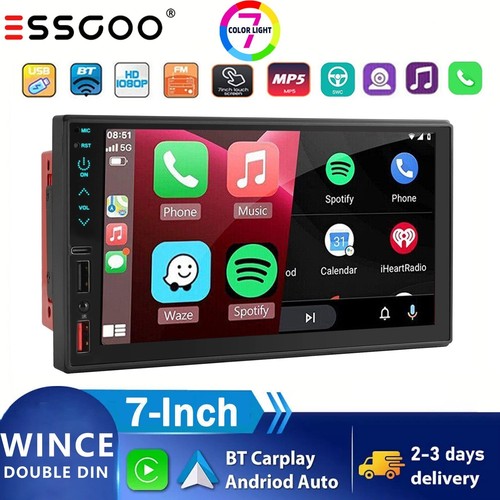 Double din car - 7", 2