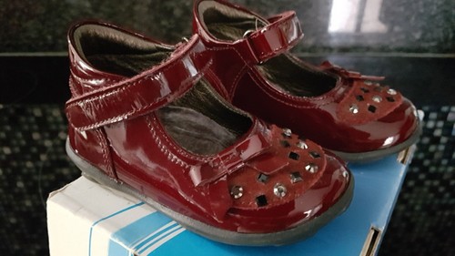 Falcotto burgundy patent mary - burgundy,