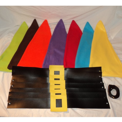 Dwarf hats and belts - 7,