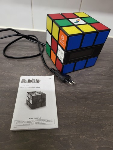 Rare rubiks clock radio cube - rare,