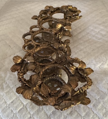Vintage art nouveau cast metal - art,