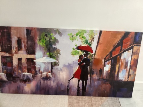 Beautiful art painting paris