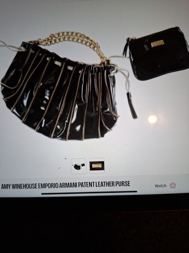 Emporio armani leather purse - armani,
