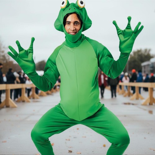 Frog prince costume funny - frog,