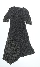 Topshop Women’s Black Polka