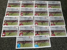 Middlesbrough Football Club 2025/26 Signed 18 6x4 photos of the squad Nypan 
