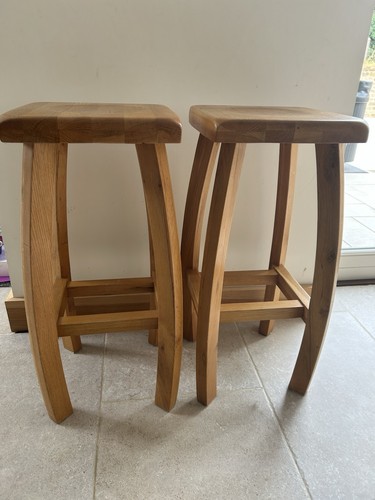 Solid oak breakfast bar - oak,