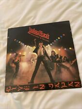 Judas Priest - Unleashed In The East LP - First Uk Press With Promo Sheet. Exc