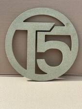 Large Wooden VW T5 Logo (9mm