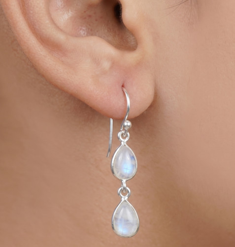 Rainbow moonstone 925 sterling - rainbow,