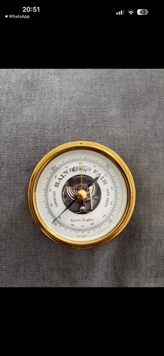 Vintage kelvin hughes - hughes, aneroid