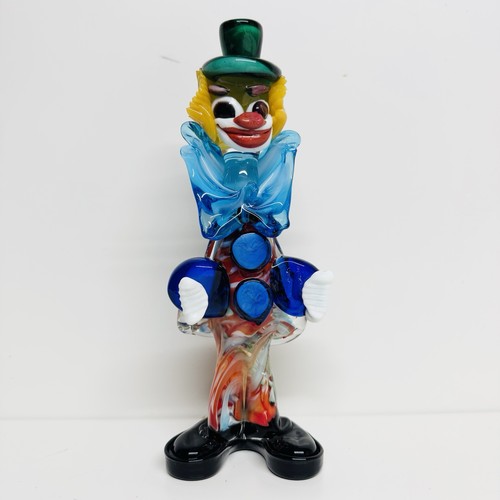 Vintage murano glass clown - vintage,