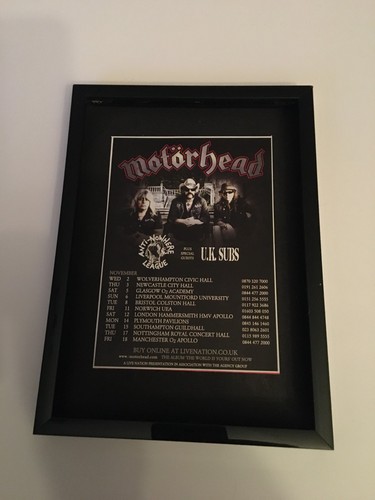 Motorhead 2011 tour - motorhead-2011, tour-framed