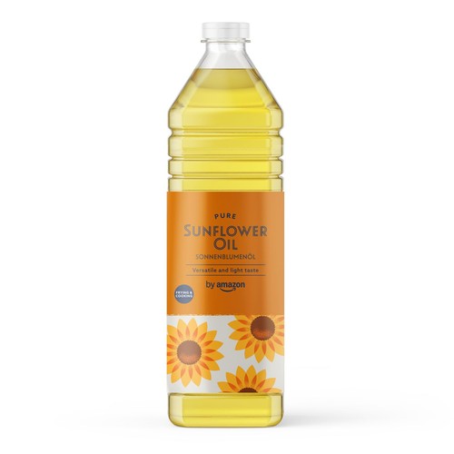 Sunflower oil by amazon - sunflower,