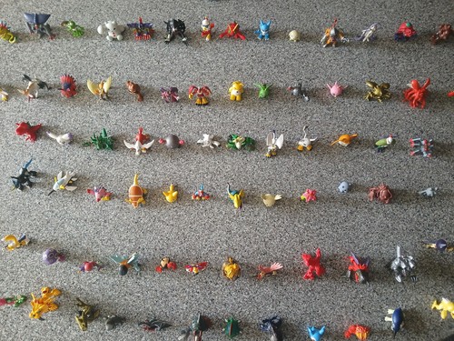 Digimon official bandai 4cm - digimon,