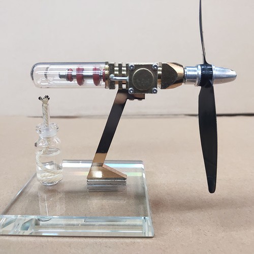 Airplane stirling engine model - stirling,
