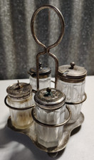 4 Piece ~ Silver Plated and