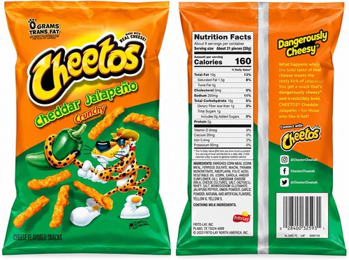 Cheetos crunchy jalapeno - 2,
