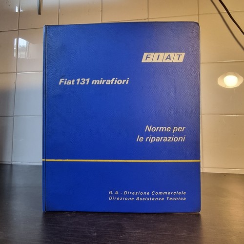 Fiat 131 mirafiori - fiat, repair