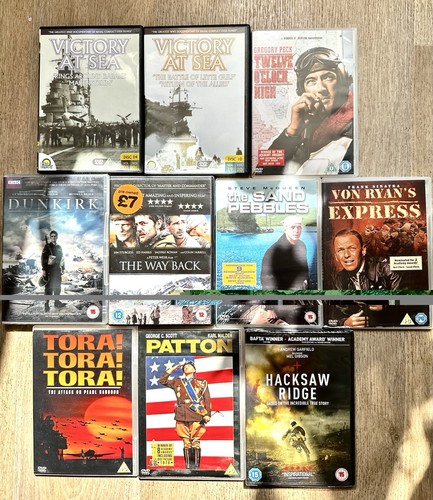 Military war dvd bundle lot - military, of