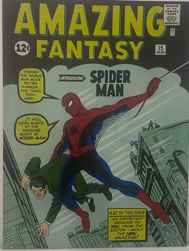 Amazing fantasy spider - 15, spider-man