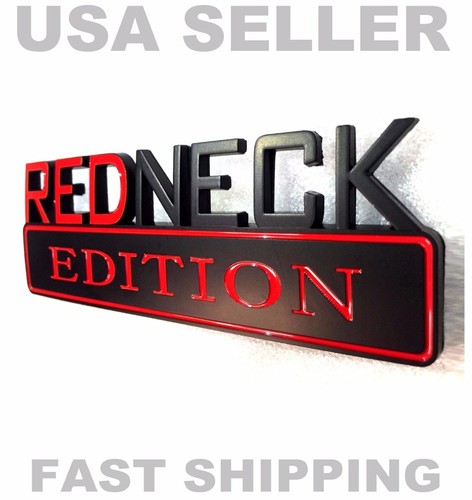 Redneck edition emblem blue - edition,