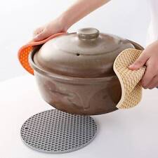 Silicone Heat Mat Non-Slip Trivet Heat Resistant Pad Kitchen Table Protector