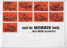 1967 Morris car brochure: Morris Mini-Minor, Minor 1000, 1100, Oxford & 1800