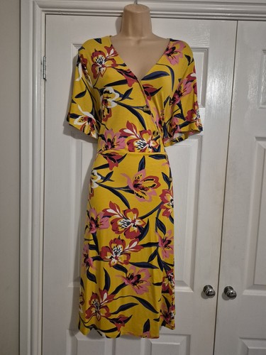 Yellow red floral jersey - floral,