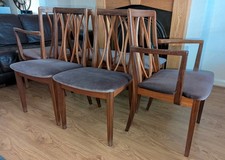 G Plan Teak Dining Chairs x6
