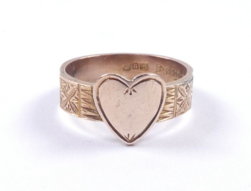Antique mourning ring carat - mourning,