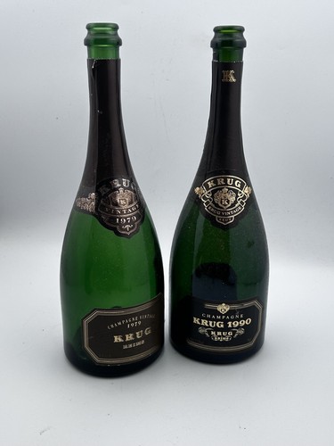 Vintage empty bottles - •,