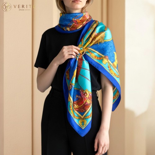 Rare vintage hermes silk scarf - silk,