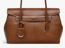 RADLEY BROWN LEATHER HANDBAG