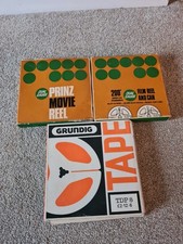 Vintage Prinz Grundig Tape Movie Reel To Reel Dual Gauge X3