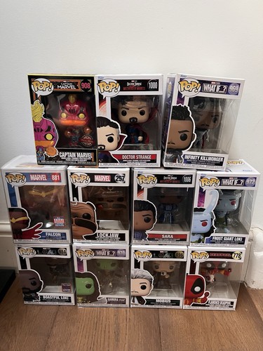 Funko pop marvel - bundle, all